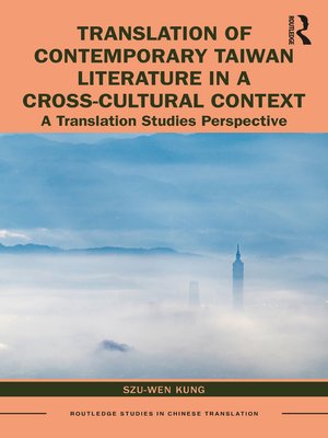 cover image of Translation of Contemporary Taiwan Literature in a Cross-Cultural Context
